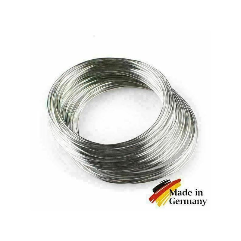 Fjäderståltråd 0,1-10mm fjädertråd 1.4310 rostfritt stål 301 rostfritt 1-200 meter, rostfritt stål