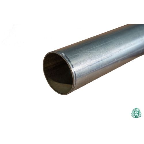 Galvanized steel pipe construction pipe railing thread metal round Ø 50x1.4mm