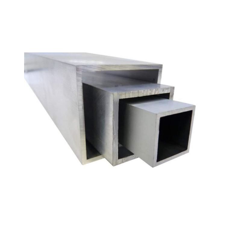 Aluminium Quadratrohr 20x20x2-100x100x4mm AlMgSi0.5 Vierkantrohr <2 Meter 