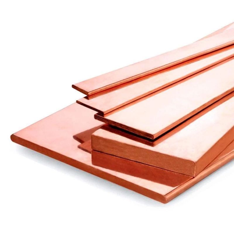Koppar platt bar 30x2mm-90x5mm remsor plåt skärs till storlek 0,5-2 meter platta Koppar platt bar 30x2mm-90x5mm remsor plåt skärs till storlek 0,5-2 meter platta