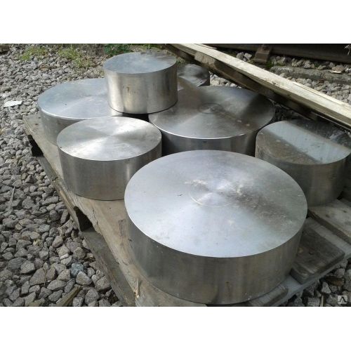 Rostfritt stål rund plåt 20mm 1.4571 rund skiva 316Ti rund stålstav Ø 100-300mm