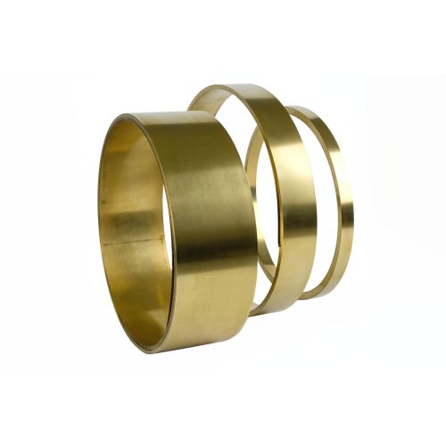 Mässingsband 0,05–0,4 mm folieremsa CuZn37 flat 2,0321 mässingsplåt mässingsfolie