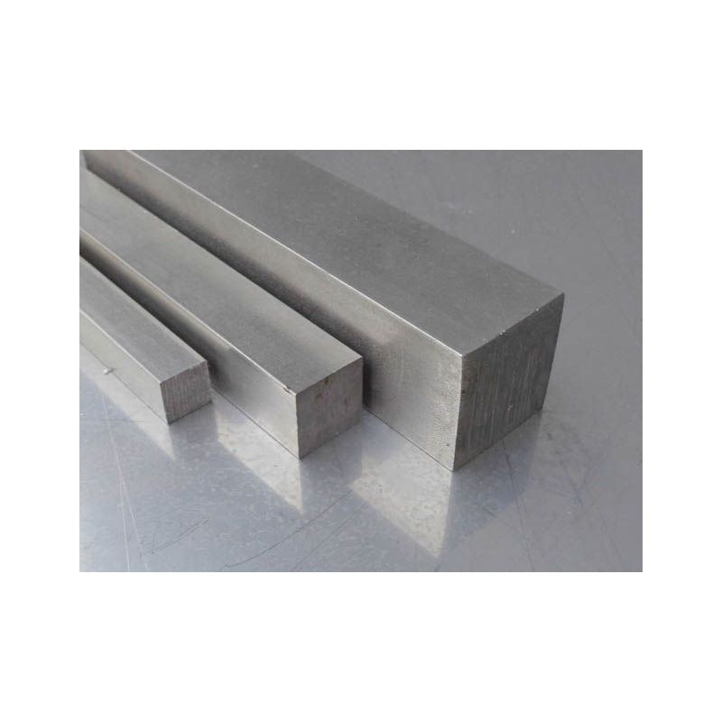 Kvadrerat stång 4x4 mm – 50x50 mm rostfritt stål 1.4301 kvadratstång V2A hel AISI 304 Evek GmbH - 1