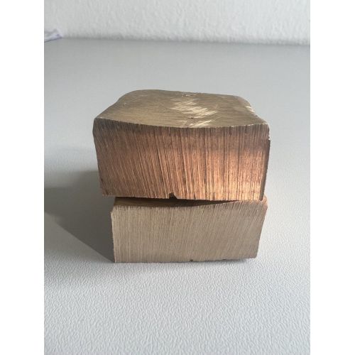 Mässingsstänger 99,9 % ädelmetall Mässing Brass Guld Metall ommässing 25 g–5 kg