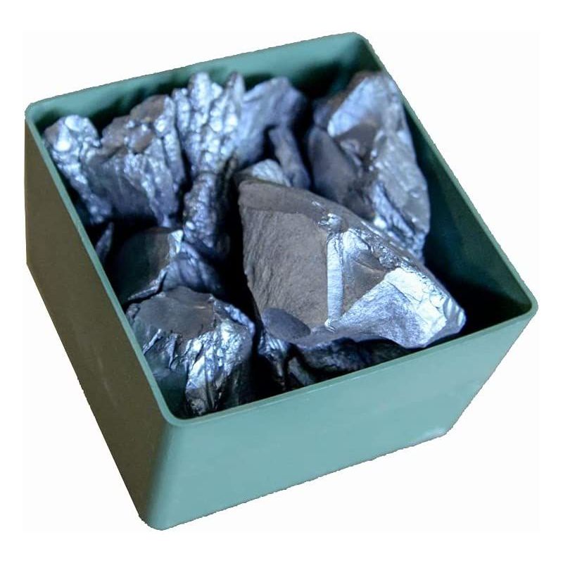 Kisel Si 99,99% ren metallelement 14 Si klumpar från 5 gram