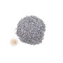 Alu-granulat 99,9 % rent aluminium, hög renhet, återvunnet, 100 g–5 kg