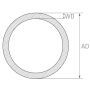 Kopparrör mjukt glödgat 1х0.2mm-3х0.5mm Cu-DHP/CW024A i ring 2.1990