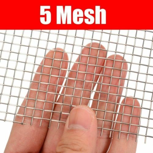 Nät av rostfritt stål 5-200 Mesh Wire cloth mesh 1.4301 V2A 304 Filter Filtrering