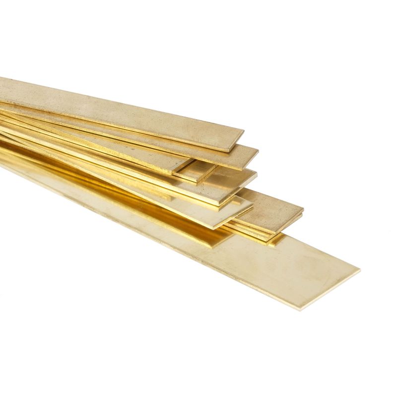 Köp mässing plattstång remsa i dimensioner 30x2mm-90x6mm anpassad skärning