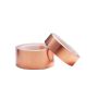 Tejpfolie koppar 0.025x5 mm — 0.07x50 mm självhäftande skärmband mot sniglar 1–25 meter
