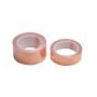 Tejpfolie koppar 0.025x5 mm — 0.07x50 mm självhäftande skärmband mot sniglar 1–25 meter