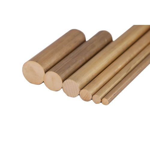 Mässingsstång Ø42-400mm Rundstång Mässingsrundmaterial 2.0401 CuZn39Pb3 Ms58 Mässingsrundstång