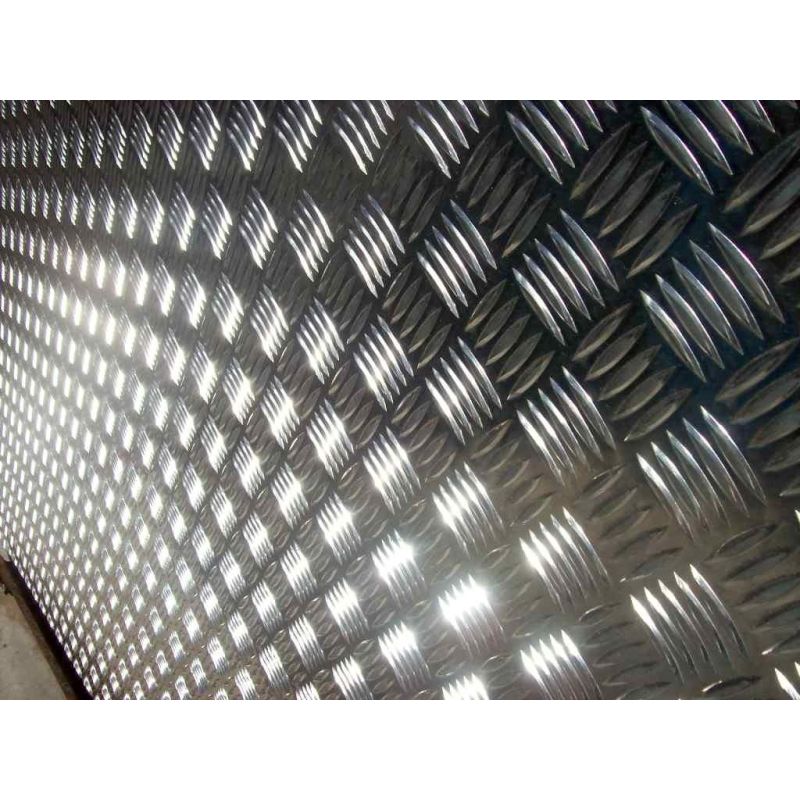 Aluminium räfflat plåt 1,5/2 mm - 5/6,5 mm Alu valbart Alu räfflat plåt kvintettplåt avskuret finplåt