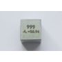 Vanadium V metallkub 10x10mm polerad 99,9% renhet kub