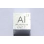 Aluminium Al metallkub 10x10mm polerad 99,99% renhet kub