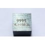 Samarium Sm Metallkub 10x10mm polerad 99,95% renhet kub