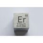 Erbium Er metall kub 10x10mm polerad 99,9% renhet kub