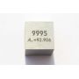 Niob Nb metallkub 10x10mm polerad 99,95% renhet Niobiumkub