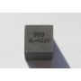 Kol C metallkub 10x10mm polerad 99,9% renhet kub