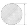 Inconel® 617 Alloy stång 19,304-152,908 mm 2,4663 rundstång N06617 rundmaterial