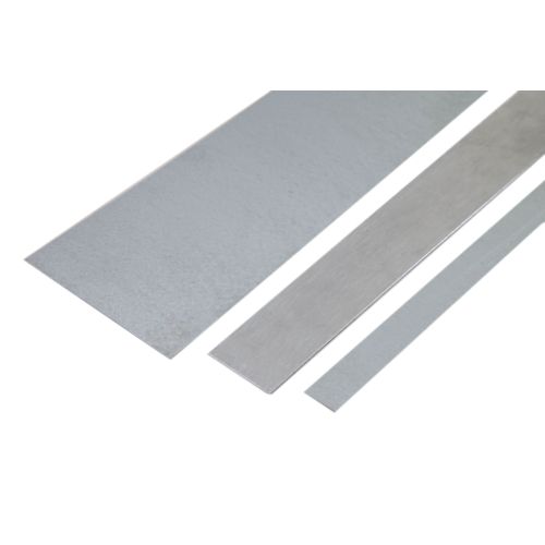 Stål Galvaniserad Plattstång 0.5x20mm-6x90mm Plåtremsa Kapning Remsa