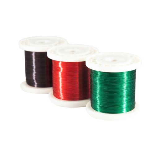 Koppar smyckestråd i färger 0,2 mm–1 mm pysseltråd 1–500 meter