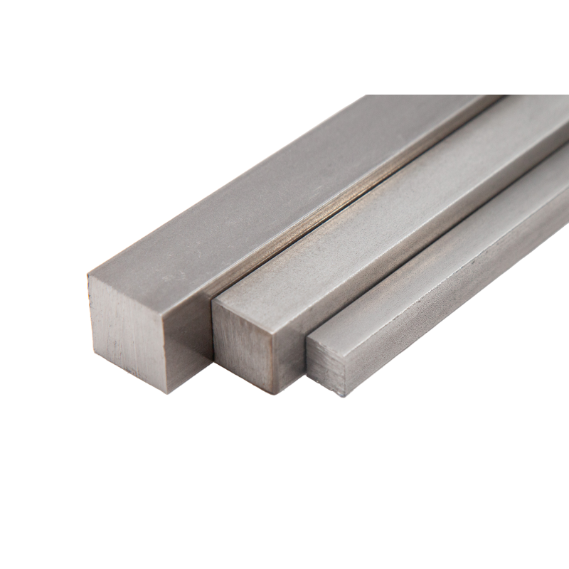 Fyrkantstång av stål 1.0038 fyrkant 8x8–30x30 mm 0,1–1 meter